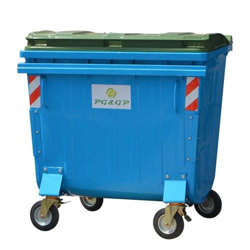 Kolesový odpadkový kôš s objemom 770 l