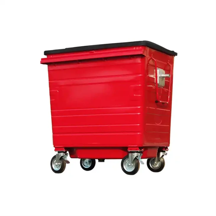 Retro Metal Garbage Cans